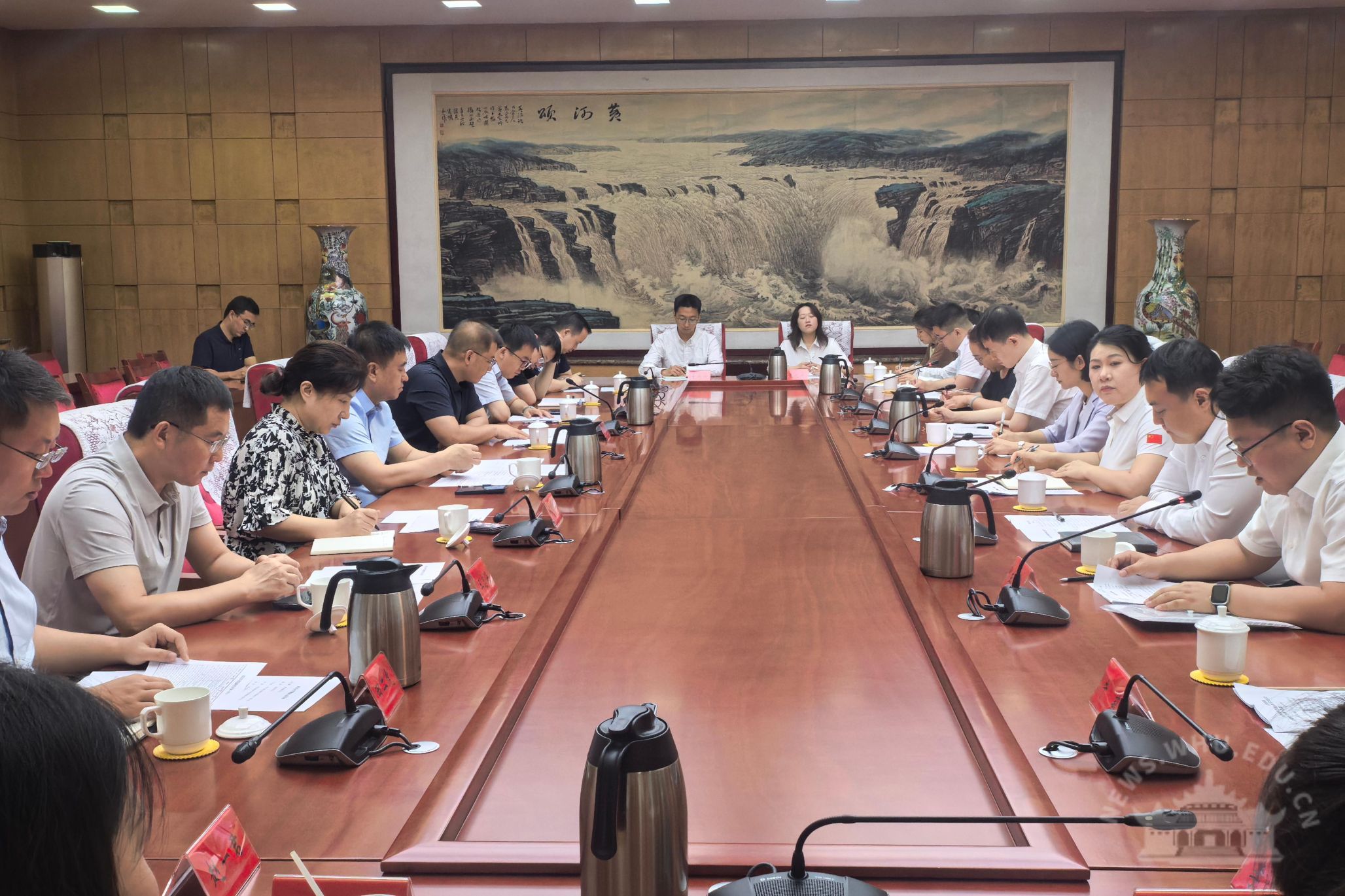 武汉大学晋陕选调生代表座谈会举行