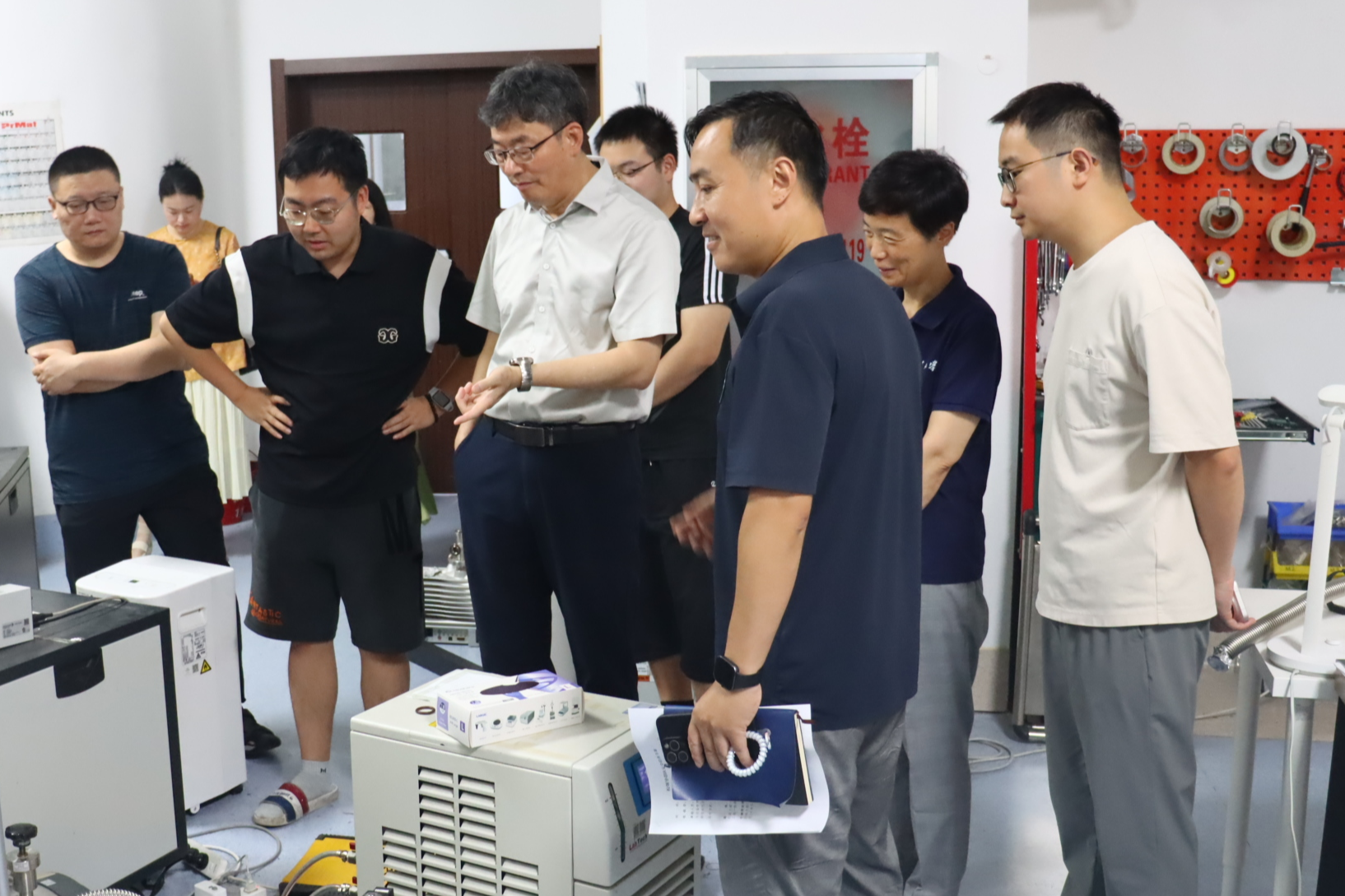 校领导带队开展暑假前安全检查
