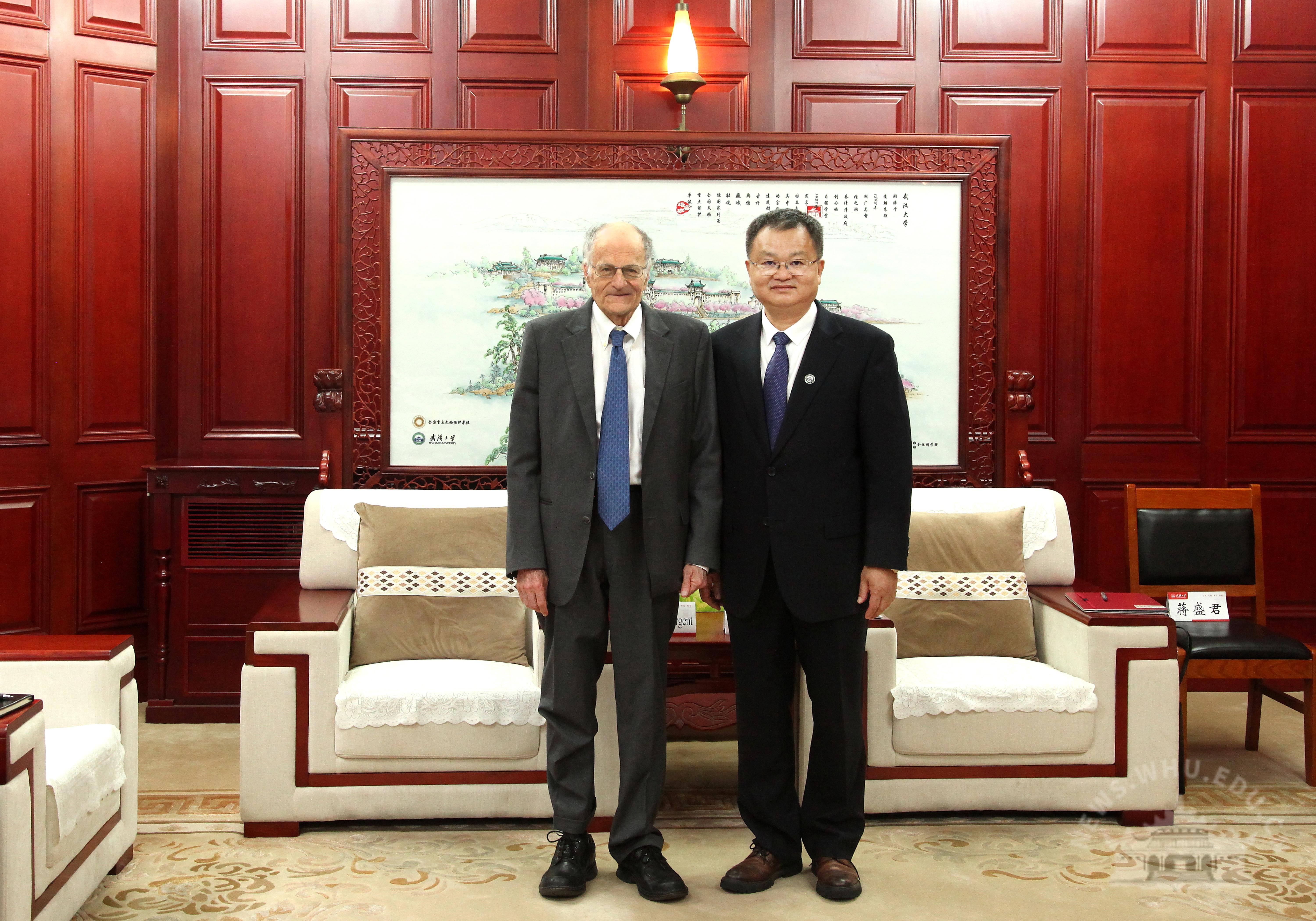 Thomas J. Sargent at Wuhan University