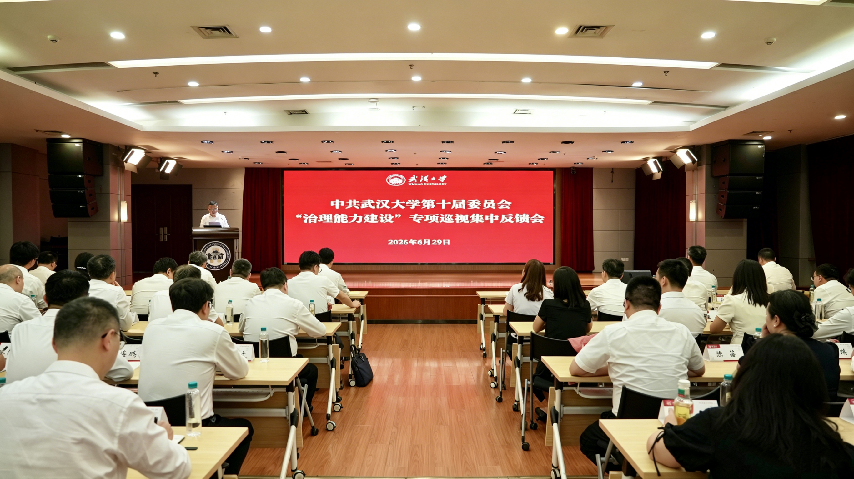 学校召开第十届党委“治理能力建设”专项巡视集中反馈会