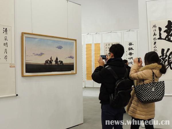 博物馆：海峡两岸名家书画作品展开展